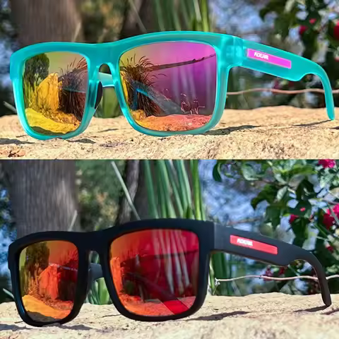 2024 New KDEAM Polarized Sunglasses For Men Sports Eyewear Square Sun Glasses Fashion Women Shades M