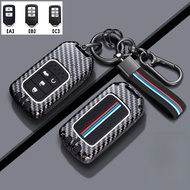 Car Key Case Cover For Honda City CRV HRV 2016 2017 HEV 2018 Jazz Accord BRV Car Key Bag Protection 
