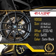 Raxer VOX50 (F) 19x8.5JJ(R) 19x9.5JJ 5x120 Satin Black