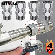 [H&L]1/2/4Pcs 360° Rotatable Stainless Steel Angle Valve Connector | Corrosion-resistant Faucet Adap