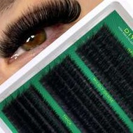 Fluffy Lash Clusters 60D+80D+100D/60D+80D+100D+120D/40D+60D+80D/80D/200D Individual Eyelash Thick Cl