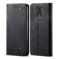 XICCI Wallet Phone Case for Xiaomi Redmi Note 9S/Note 9 Pro/Note 9 Pro Max Magnetic 360 Retro Leathe