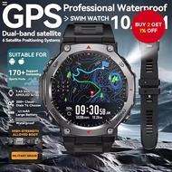New T-Rex 3 Swim Smart Watch Waterproof Flashlight Amoled Sport GPS Smart Watch for Men Women 100+ S