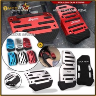 Non-Slip Car Pedal Universal Sports Automatic Series Brake Gas Pedal wira kancil myvi axia alza waja