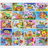 HI5BABY Eva Foam Art Craft Sticker Children Craft Animal Cartoon Puzzles Kindergarten Teaching Aids 