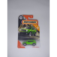 HIJAU Matchbox Regular 2019 Jeep Renegade Green MBX City Car-Kids Toy Cars