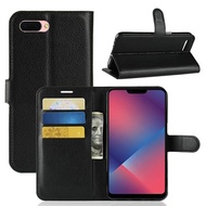 for Oppo A3s WIERSS Wallet Phone Case for Oppo A3s for Oppo A5 Flip Leather Cover Case Etui Fundas C