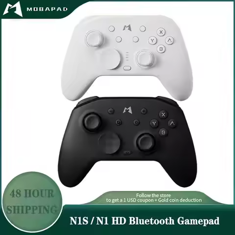 MOBAPAD N1S / N1 HD Bluetooth Game Controller，2.4G Wireless Gamepad with Hall Effect Joystick for Ni