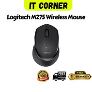 Logitech M275 Wireless Mouse, 2.4 GHz with Nano Receiver, Optical Tracking