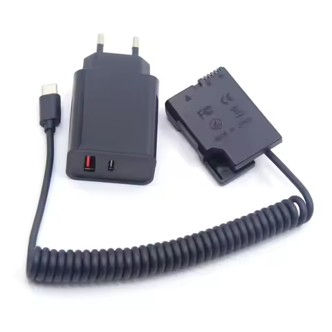 PD Charger+EN-EL14 ENEL14 Dummy Battery USB C EP-5A Coupler Adapter for Nikon D5200 D5300 D5500 D320