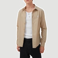 Cps chaps เสื้อเชิ้ตผู้ชาย (ของแท้ 100%ชอปไทย)ผ้า ป๊อปปลิ้น ผ้าลื่น เนื้อผ้าใส่สบาย เสื้อเชื้ตทำงาน