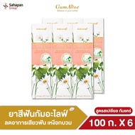 GumAlive ยาสีฟันสมุนไพร กัมอะไลฟ์ สูตรสเปเชียลกัมแคร์ Special Gum Care 100 กรัม แพค 6 กล่อง