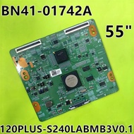 BN41-01742A BN95-00543A T-CON Logic Board BN97-06127A  SH120PMB4SV0.3 Suitable For TV UA55D6000SJ UN