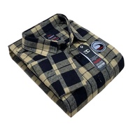 KEMEJA Men's flannel shirts Flannel Shirts size 2XL 3XL 4XL Large size Flannel Shirts big women's me