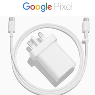 Google Pixel 18W Power Charger Adapter UK Spec 3 Pin Adapter Type C To C USB Cable For Pixel 2 3 3XL