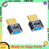 2Pcs -Compatible Dummy Plug 4K HDR Virtual Monitor EDID Headless Ghost Emulator Support 4k 60Hz 1080