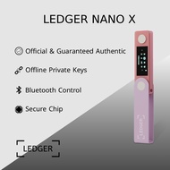 【100% Original】Ledger Nano X Hardware Wallet | Dompet Kripto Selamat & Mudah Digunakan