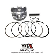 G20909-1.00 Piston Set + Ring R15/M-SLAZ Year 16 [3C1] Size 1.00