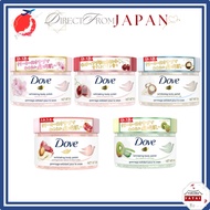 Dove Creamy Scrub 298g(Sakura & Musk / Cherry & Apricot Milk / Macadamia & Rice Milk / Pomegranate &