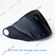 GXT708 Motorcycle Helmet Sun Visor Dark Black sunglasses Protect your eyes Racing Riding helmet Viso