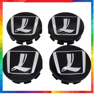 4pcs/set Car Wheel Center Hub Caps Covers Emblem Badge for Luxgen Auto Emblem Badge Wheel Decoration
