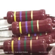10 pcs 4.7m japan resistor 1 watt original