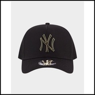 Topi New Era 9Forty New York Yankees Mlb Metal Gold Cap Original 100%