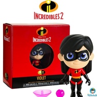 Funko 5 Star Disney Incredibles 2 - Violet with Purple Shield &amp; Bubble