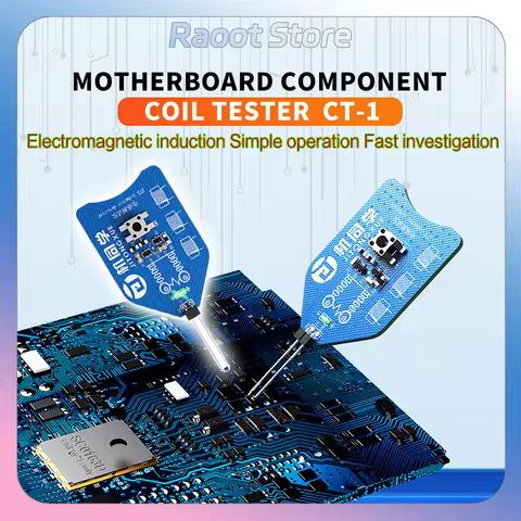 JTX CT-1 Motherboard Coil Tester Inductor Detector Tool for PC Repair Electromagnetic Induction Quic