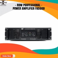 Stok Terbaru POWER AMPLIFIER 2 CHANNEL FA5500 / FA 5 PRO RDW