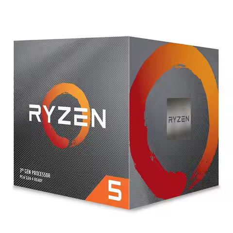 New AMD CPU R5 5600x Gaming 6 Cores 12 Threads Intelence Processor 5600G for I5 I7 Computer Motherbo