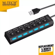 Usb Hub 2.0 7 Port 7 Switch High Speed 480Mbps