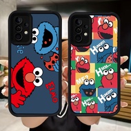 Q123 Sesame Street soft Casing for Samsung A34 A55 A54 A36 A15 A35 S25 Ultra A16 A24 A05S A25 A56 A0