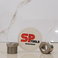 STAINLESS STEEL CONNECTION SUS 304 BUSHING VERLOP Ring VORLO VERLOP SOCK INNER THREAD TO OUTER THREA