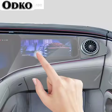 Navigation film for Mercedes EQSTPU Protective Film eqs benz 450 400 580 lcd protective film interio