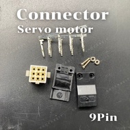 Connector motor servo plug 9pin 4pin