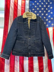 levi's MADE and CRAFTED sherpa trucker jacket j type 2 denim