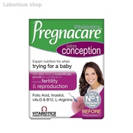 ☑⊕[READYSTOCK] Vitabiotics Pregnacare Conception - 30 Tablets