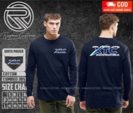 KAOS XTC INDONESIA LENGAN PANJANG.FREE MASKER