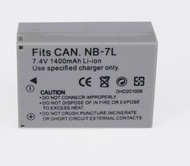 แบตกล้อง CANON NB-7L  For Canon PowerShot G10 G11 G12 SX30 SX30IS Camera Batteries