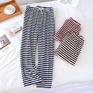 JP#Soft Comfy Stripe Pajama For Women Sleepwear Pants Freesize