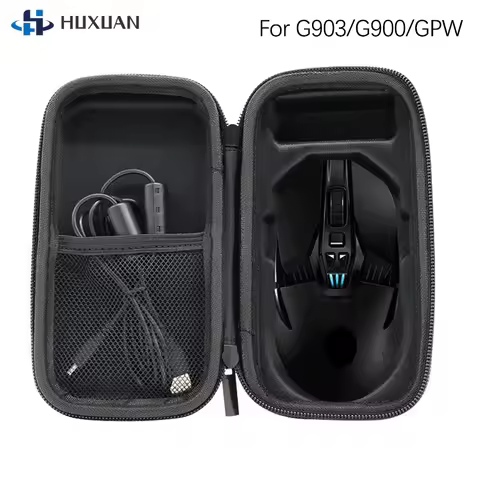 1Pcs EVA Mouse Storage Bag Universal Case Pouch Cover for G903 G900 GPW