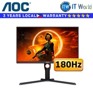 Itw | AOC Gaming Monitor 27"(2560x1440) / 180Hz / VA / 1ms GtG / Q27G3XMN