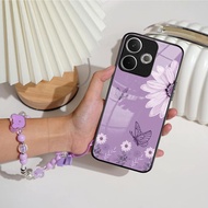 GANTUNGAN Softcase Glossy Glass + Strap Case Oppo A5 PRO A5i A5x Latest 2025 [SCK06] Case Oppo A5 PR