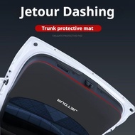 Suitable for Jetour Dashing car trunk protective mat, tailgate guard plate, scratch and scuff protec