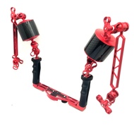 Underwater Carbon fiber buoyancy Diving Photo Video Light Arm Tray for Olympus Housing TG5 TG6 TG7