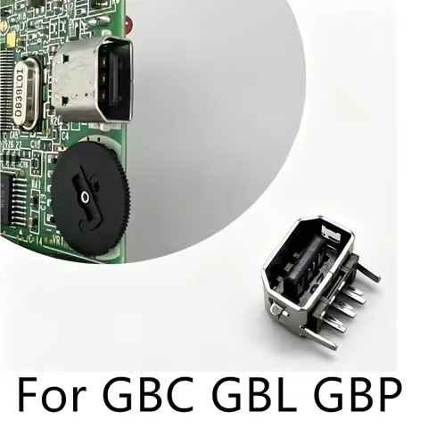 EXT Link Port, Data Line Interface, Connecting Port for Game Boy Color GBC / Game Boy Pocket GBP / G