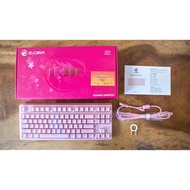 E-dra EK387 Dream Pink Mechanical Keyboard (2021 Version, Huano Switch) - genuine