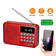 Mini Radio AM | FM | USB | TF | MP3 | Player | Speaker | Light-Weight FM Radio Portable
