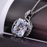 Giumka.boy Gift. Titanium Steel.men Necklace Men Necklace.demon Kiss.stainless Steel.customized Lett